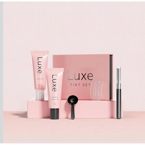 Luxe Cosmetics - Brown Color Set for Lashes and Brows - Long Lasting Temp color